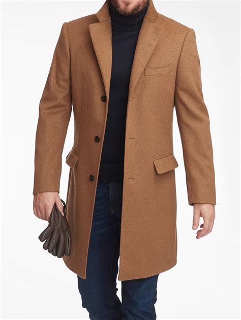 camel cashmere topcoat.